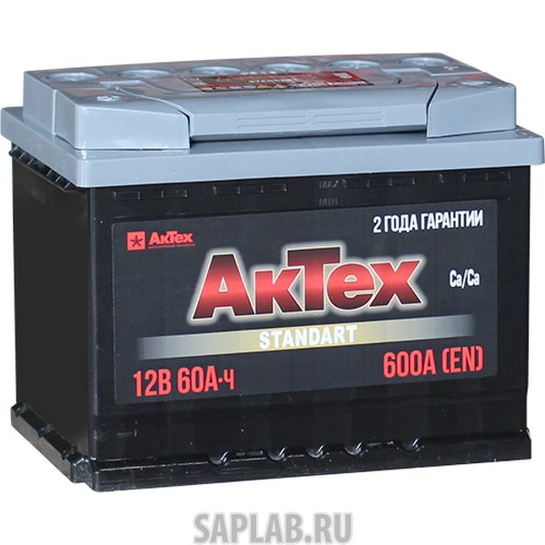 Купить AKTEX ATST60ЗR Аккумулятор легковой 