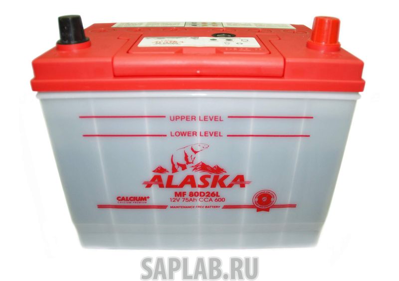 Купить ALASKA 8808240010504 Аккумулятор автомобильный  ALASKA 8808240010504 75 Ач