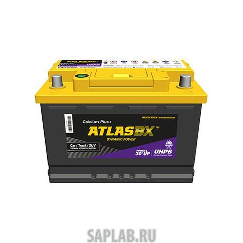 Купить ATLAS UMF75B24L Аккумулятор автомобильный ATLAS UHPB 55Ач 480A [umf75b24l]