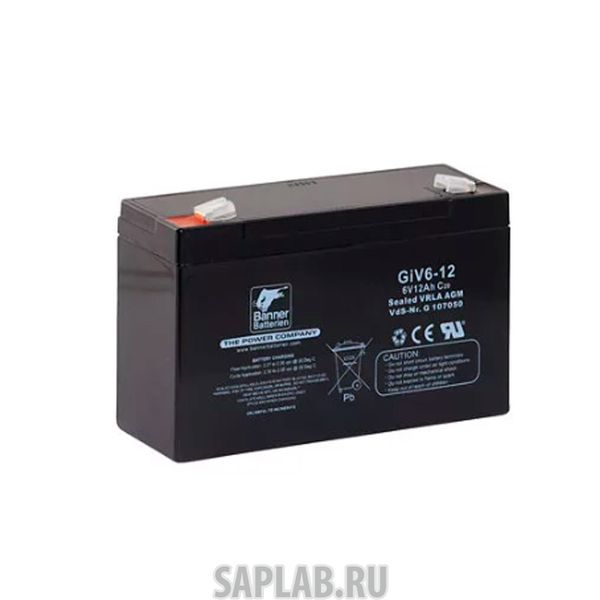 Купить BANNER 6СТ12GIVS1212 Аккумулятор BANNER GIV-S 12А/ч