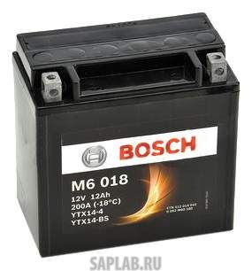 Купить BOSCH 0092M60180 Аккумулятор автомобильный BOSCH Funstart AGM 0 092 M60 180 12 Ач