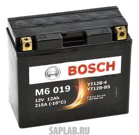 Купить BOSCH 0092M60190 Аккумулятор автомобильный BOSCH 0 092 M60 190 12 Ач