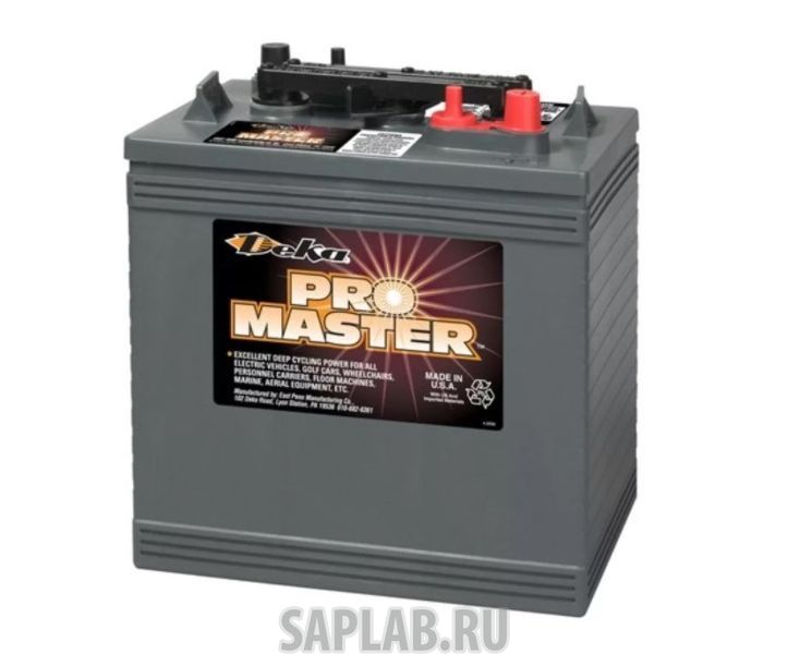 Купить DEKA GC45 Аккумулятор DEKA GC45 6V 260A (260х181х302)