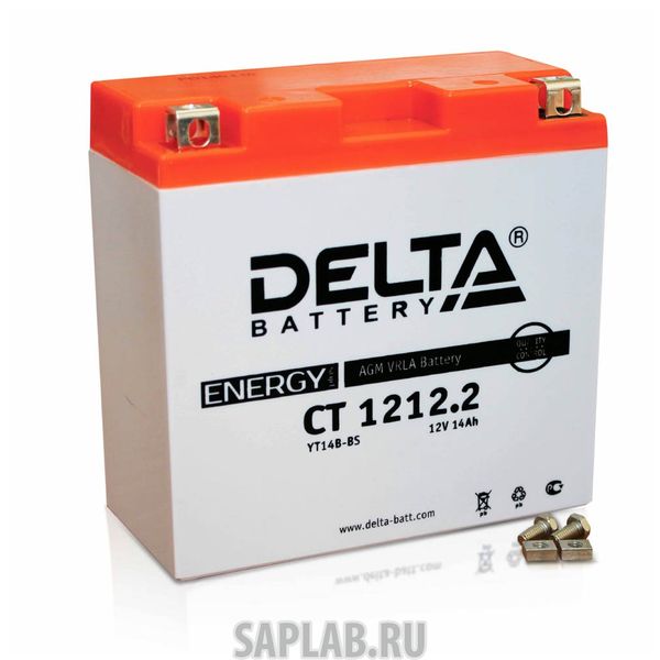 Купить DELTA CT12122 Аккумулятор Delta CT 1212.2 12В 14Ач 155CCA 151x71x146 мм Прямая (+-)
