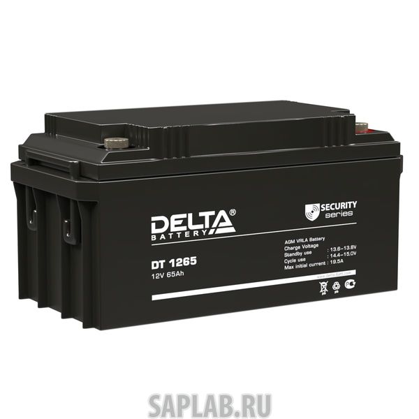 Купить DELTA DT1265 Аккумулятор DELTA DT 1265 242