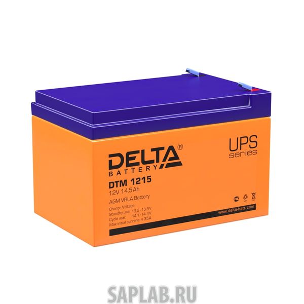 Купить DELTA DTM1215 Аккумулятор DELTA DTM 1215