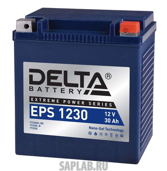 Купить DELTA EPS1230 Аккумулятор автомобильный  Delta EPS 1230 30 Ач