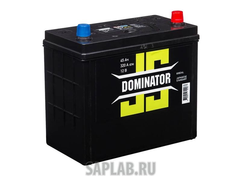 Купить DOMINATOR 6СТ45 Аккумулятор DOMINATOR (JIS) 45А/ч обратная полярность