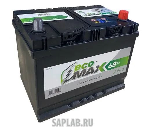 Купить ECOMAX 568404055 Аккумулятор EcoMax 6СТ-68.0 (568 404 055) яп.ст/бортик