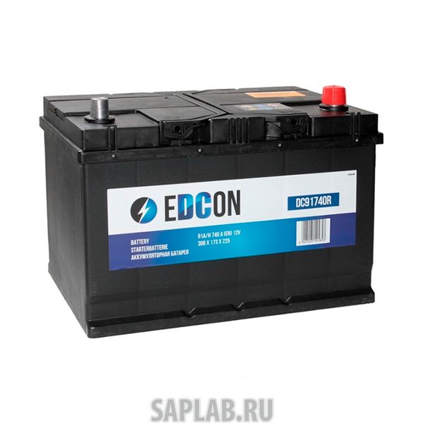 Купить EDCON DC91740R Аккумуляторная батарея 19.5/17.9 Евро 91ah 740a 306/173/225 EDCON DC91740R
