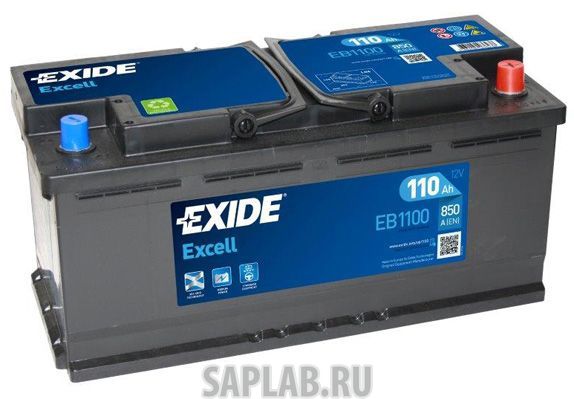 Купить EXIDE EB1100 Аккумулятор автомобильный EXIDE EB1100 110 Ач