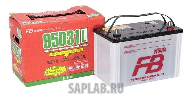 Купить FURUKAWA_BATTERY 95D31L Аккумулятор автомобильный  Furukawa Battery SUPER NOVA 95D31L 80 Ач