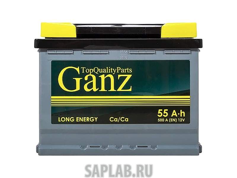 Купить GANZ GANZ553L Аккумулятор GANZ 55 А/ч 242x175x190 EN500 ganz553l