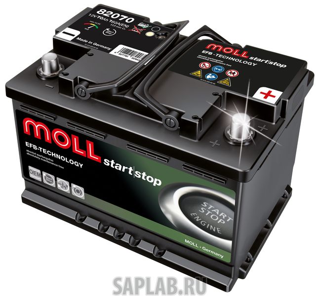 Купить MOLL EFB70R Аккумулятор MOLL EFB 70R 541