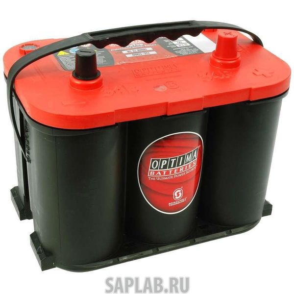 Купить OPTIMA 8003251 Аккумулятор автомобильный Optima RT R-4.2 AGM евро 50Ah 815A 254x175x200 8003251