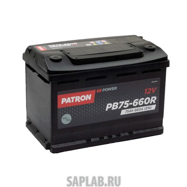 Купить PATRON PB75660R Аккумулятор PATRON POWER 12V 75AH 660A ETN 0(R+) B13 278x175x190mm 15,5kg