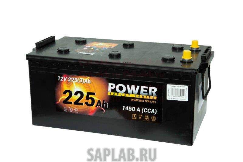 Купить POWER 6CT225 Акб Power 225 А/Ч (+/-) 12v 1450a 513x276x240 Клемма POWER 6CT225