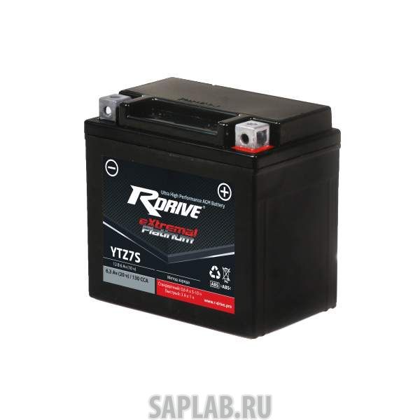 Купить RDRIVE 1058207135133 Аккумулятор мотоциклетный RDRIVE EXTREMAL PLATINUM YTZ7S