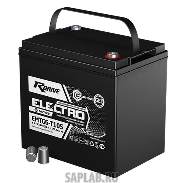 Купить RDRIVE 1624 Аккумулятор автомобильный RDrive ELECTRO Motive EMTG6-T105