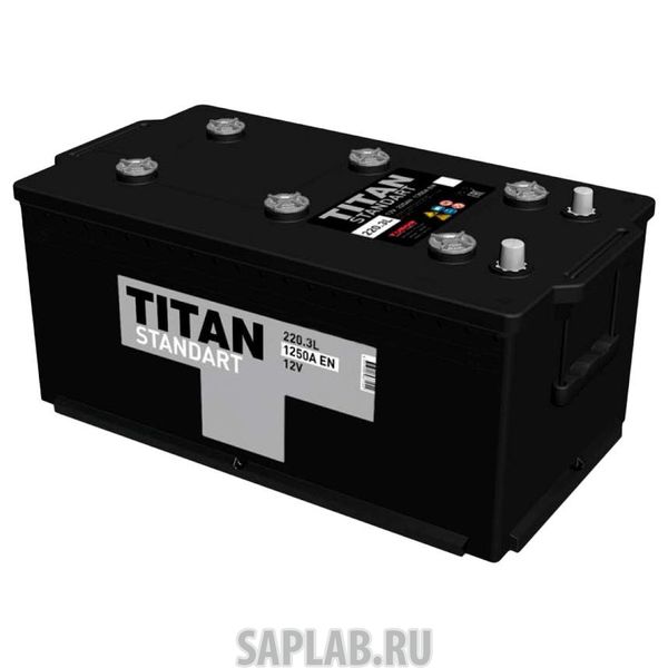Купить TITAN 4607008887044 Аккумулятор TITAN STANDART 220 euro 1250А 518x274x237