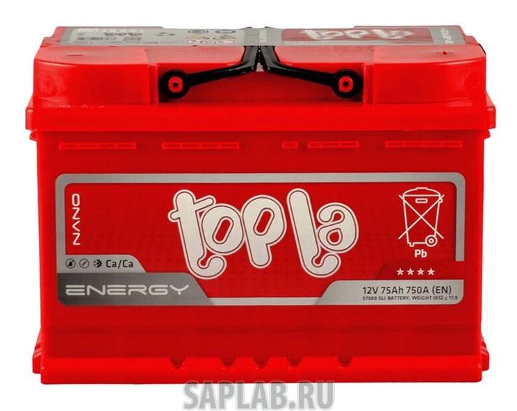 Купить TOPLA 108275 Аккумулятор автомобильный TOPLA E75 75Ач 750A [108275]