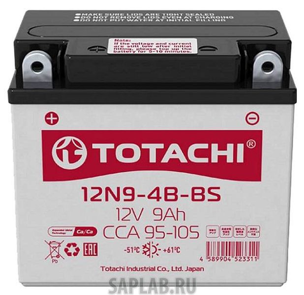 Купить TOTACHI 4589904523311 Аккумулятор автомобильный  TOTACHI MOTO 4589904523311 9 Ач