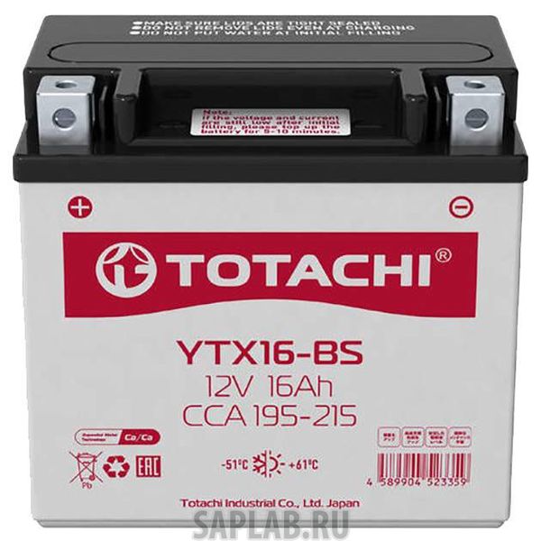 Купить TOTACHI 4589904523359 Аккумулятор автомобильный  TOTACHI MOTO 4589904523359 16 Ач