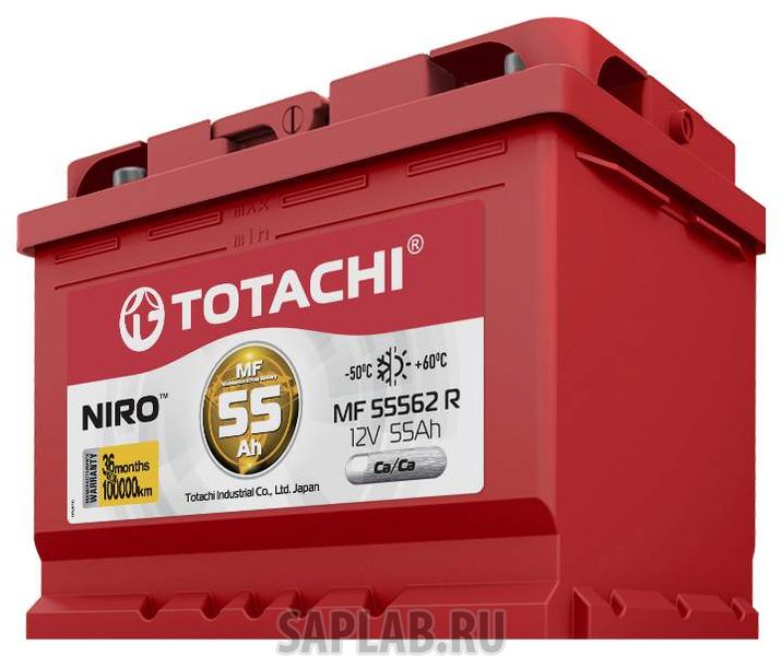 Купить TOTACHI 4589904925535 Аккумулятор автомобильный TOTACHI NIRO MF 55562,  55а/ч R 4589904925535