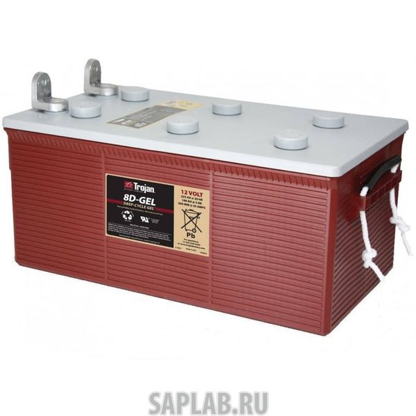 Купить TROJAN 8DGEL Аккумулятор TROJAN 8D-GEL 12V 225A (534х279х233)
