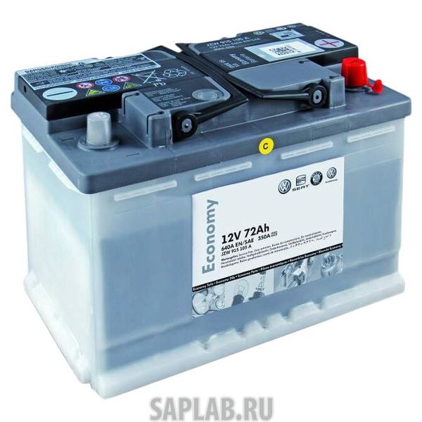 Купить VAG 72R640A Аккумулятор VAG 72R 640A 278x175x190