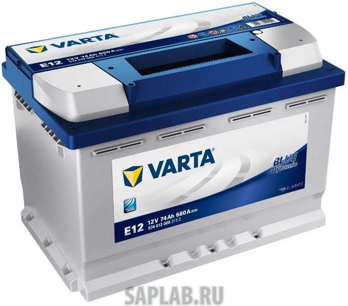 Купить VARTA 5740130683122 Аккумулятор VARTA Blue E12 74L 680A 278x175x190 5740130683122