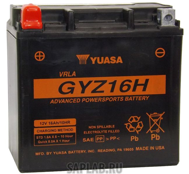 Купить YUASA GYZ16H Аккумулятор YUASA GYZ16H 1438