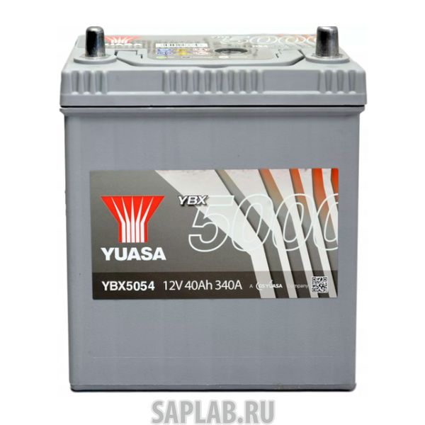 Купить YUASA YBX5054040 Аккумуляторная Батарея Silver High Performance[12v 40ah 340a] YUASA