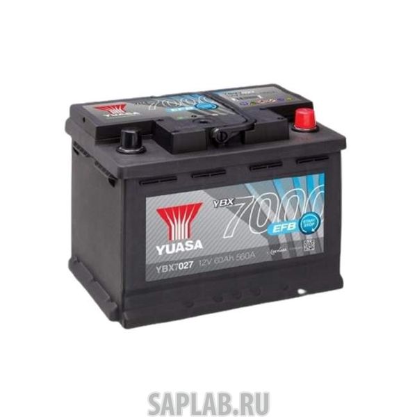 Купить YUASA YBX7027060 Аккумуляторная Батарея Efb Start Stop[12v 60ah 560a B13] YUASA