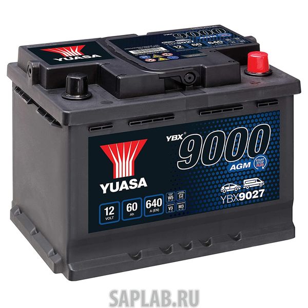 Купить YUASA YBX9027 Аккумулятор автомобильный Yuasa YBX9027