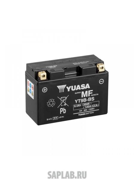 Купить YUASA YT9BBS Аккумулятор Yuasa YT9B-BS 12В 8Ач 120CCA 150x70x105 мм Прямая (+-)