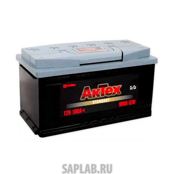 Купить АКТЕХ 6СТ1000 Аккумулятор АКТЕХ 100 А/ч обратная R+ EN900 А 352x175x190 6СТ-100.0