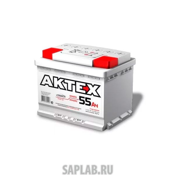 Купить АКТЕХ 6СТ551 Аккумулятор АКТЕХ 55 А/ч прямая L+ EN 550A 242x175x190 ATST 55-3-L