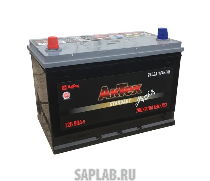 Купить АКТЕХ АТSTА90ЗL Аккумулятор АКТЕХ ASIA 90 А/ч прямая L+ EN 780A 306x173x223 ATSTA 90-3-L