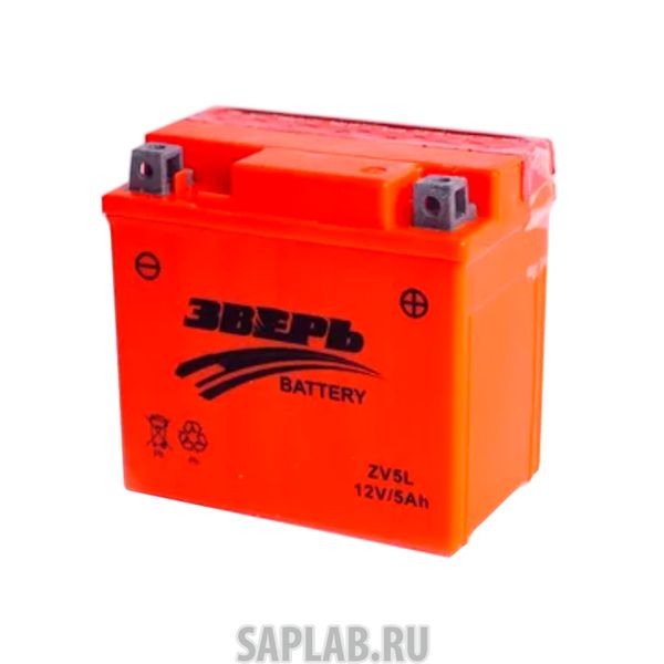 Купить ЗВЕРЬ ZV5L Аккумулятор ЗВЕРЬ AGM 5 А/ч обратная R+ EN55 А 114x70x105 ZV5L