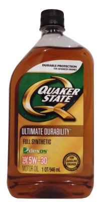 Купить Quaker state 073102046481 Ultimate Durability SAE 5W-30 Full Synthetic Motor Oil