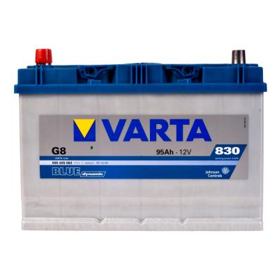 Купить VARTA 595405083 Аккумулятор VARTA Blue Dynamic 95 А/ч 595405 G8 306x173x225 EN830 высокий