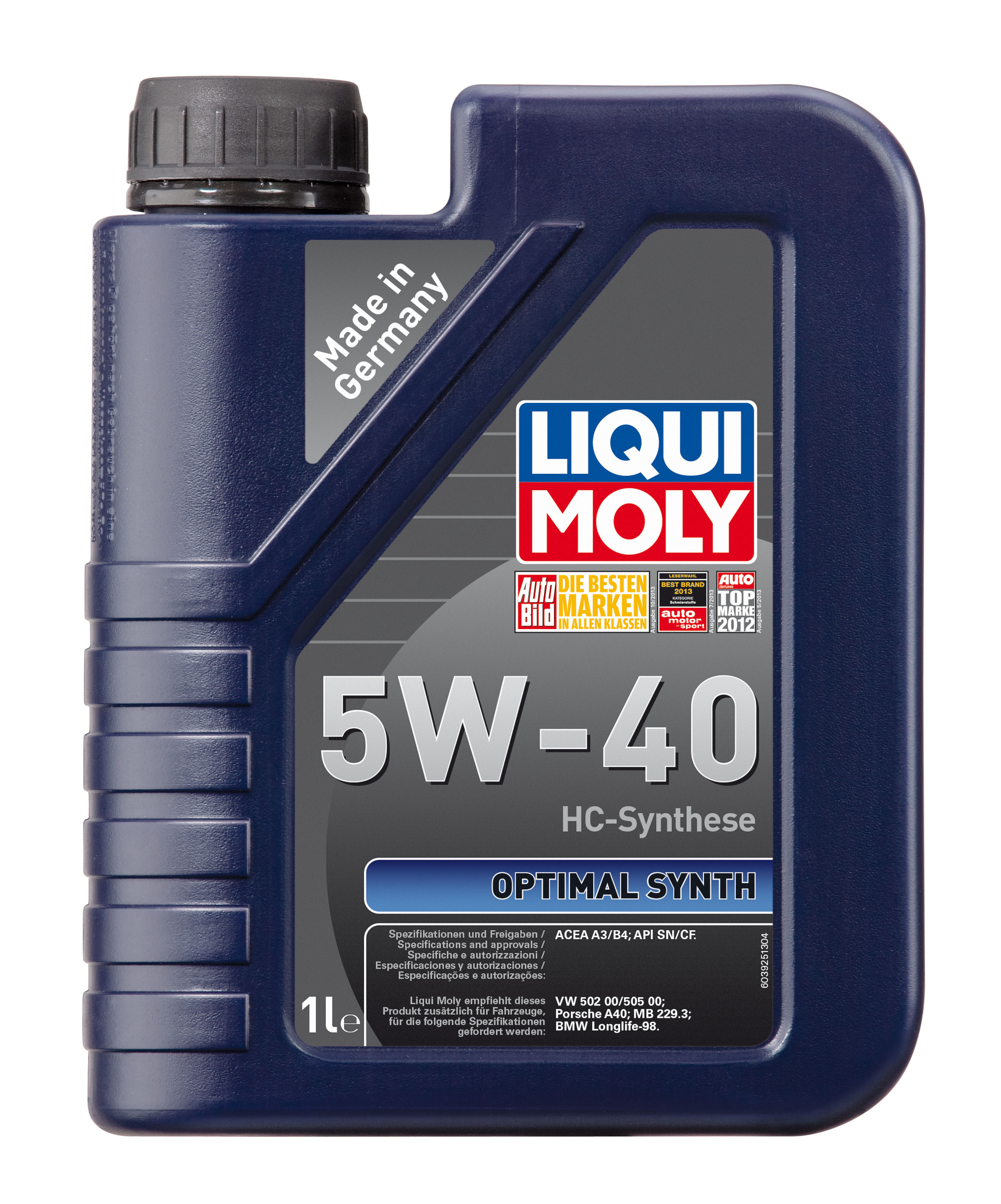 Купить Liqui moly 3925 НС-синтетическое моторное масло