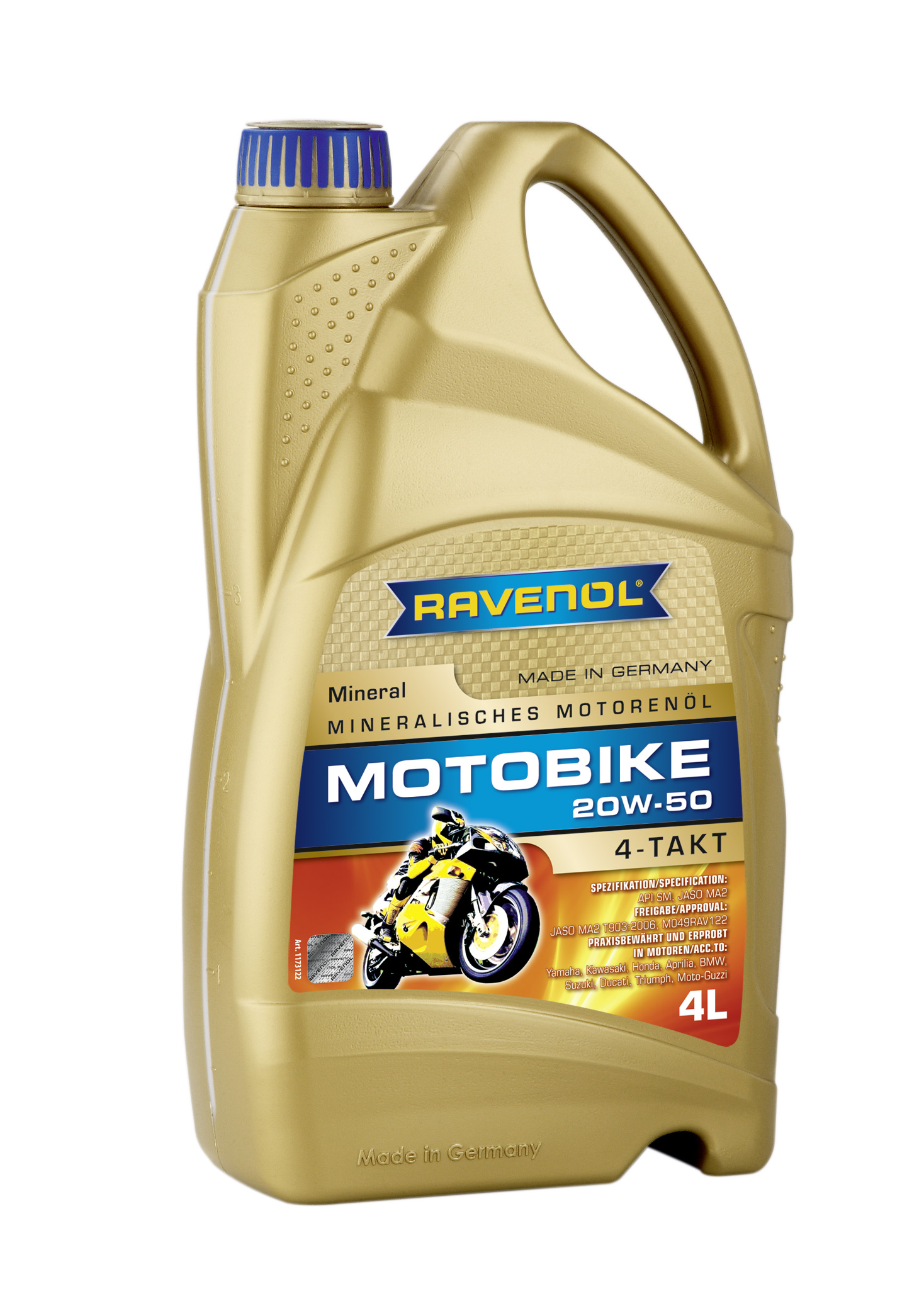 Купить Ravenol 4014835731493 Лукойл Супер 20W-50, 5л