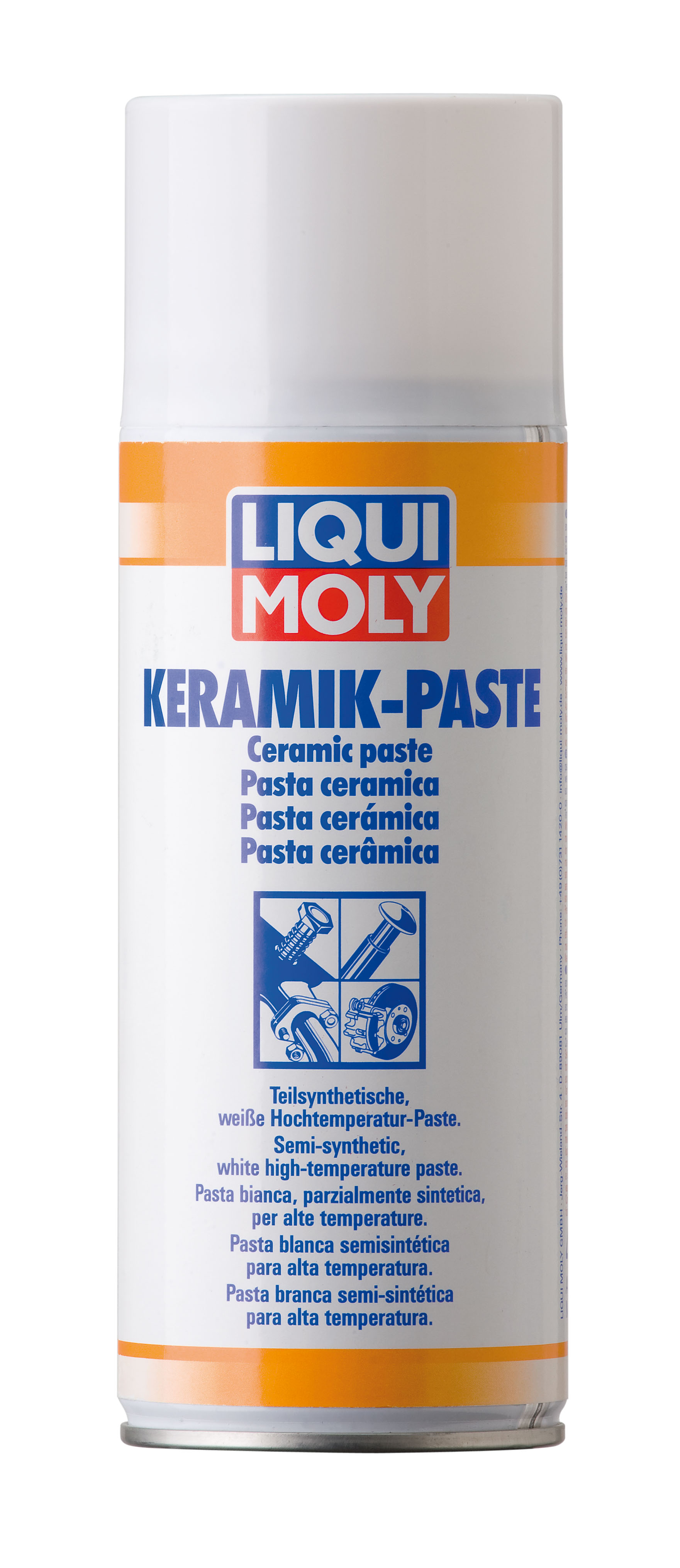 Купить Liqui moly 3419 Керамическая паста (спрей) Keramik-Paste