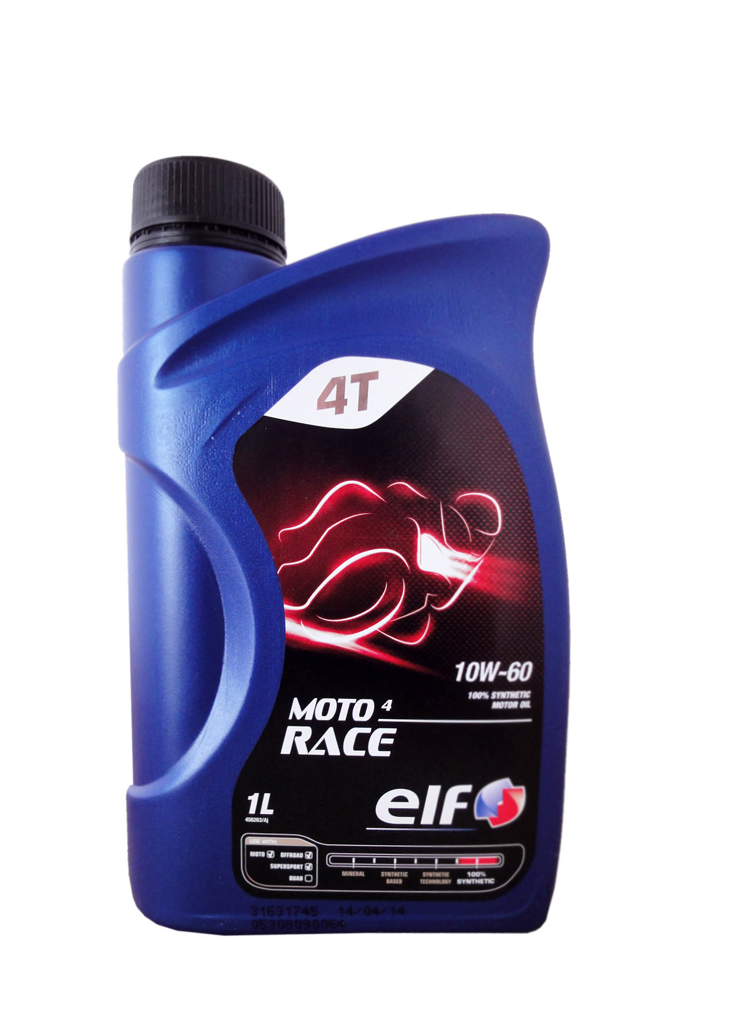 Купить Elf 194954 Moto 4 Race SAE 10W-60 (1л)