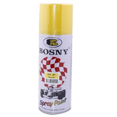 Купить Bosny 41 Краска акриловая (желтый) аэрозоль 400мл