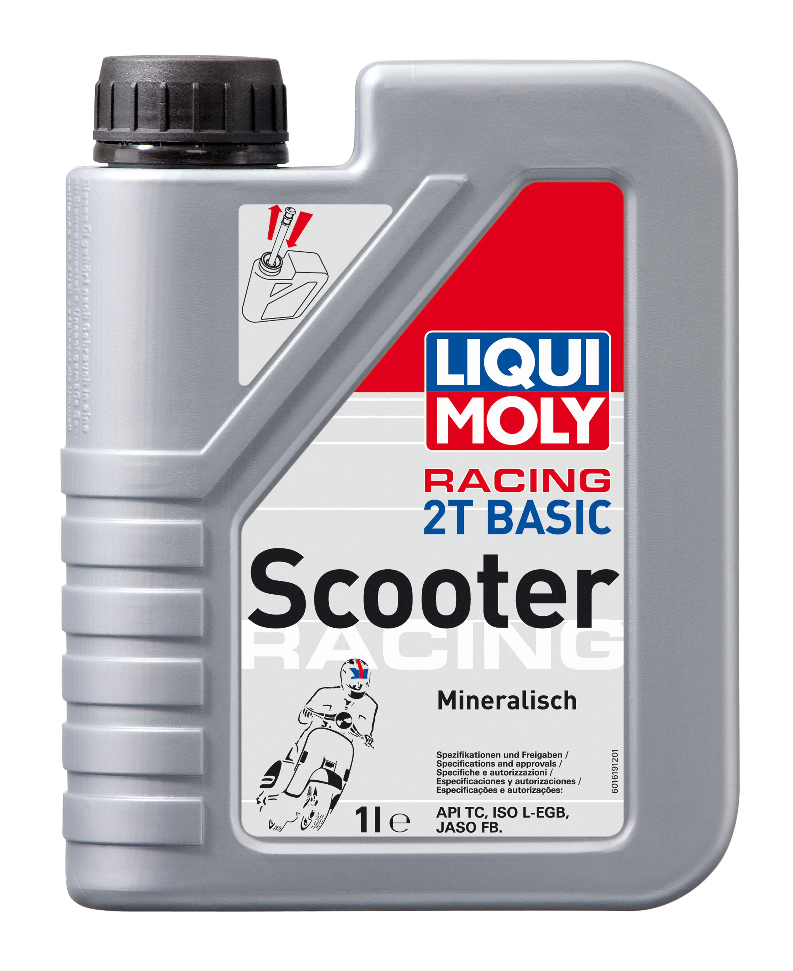 Купить Liqui moly 8068 для скутеров Motorrad Scooter 2T Basic
