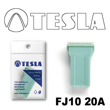Купить Tesla FJ1020A Предохранитель картриджного типа FJ10 20А