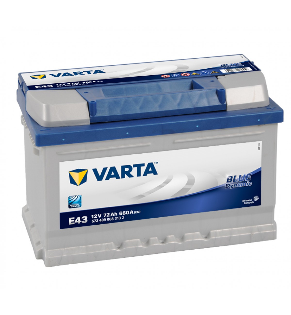 Купить VARTA 5724090683132 Аккумулятор Varta 5724090683132 72 Ач VL Euro (E43) низ.